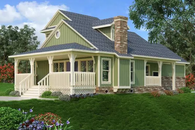 rear and left side color rendering